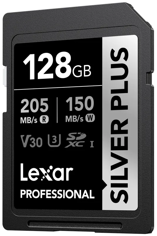 Lexar SDXC Professional SILVER Plus 1066x UHS-I/U3/A2/4K R205/W150 (V30) 128GB