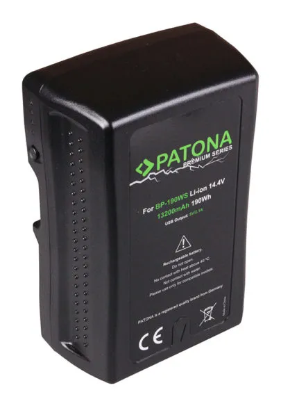 Patona Premium Akumulator BP-190WS V-Lock 190WH