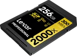 Lexar SDXC Pro 2000X UHS-II U3 R300/W260 (V90) 256GB - 4