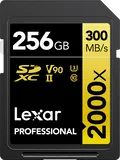 Karta Lexar Pro 2000X SDHC/SDXC UHS-II U3(V90) R300/W260 (w/o cardreader) 256GB + CZYTNIK LEXAR ZA 1 ZŁ