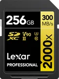 Lexar SDXC Pro 2000X UHS-II U3 R300/W260 (V90) 256GB