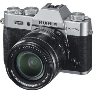 Fujifilm X-T30 + XF 18-55 srebrny