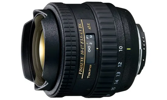 Tokina AT-X 10-17 mm f/3.5-4.5 AF DX do Nikon F