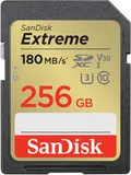 Karta Sandisk Extreme SDXC 256 GB 180/130 MB/s C10 V30 UHS-I U3