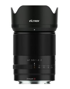 Viltrox obiektyw AF 50mm F1.8 Nikon Z + karta Angelbird 64GB lub statyw Benro za 1zł po rejestracji !