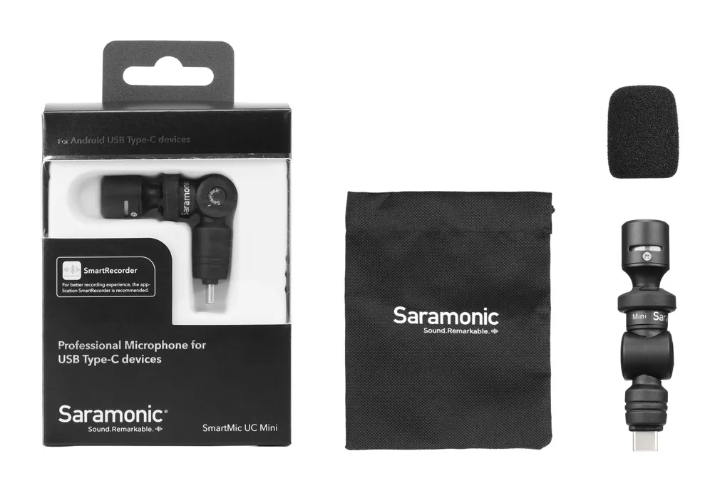 Mikrofon pojemnościowy Saramonic SmartMic UC Mini ze złączem USB-C