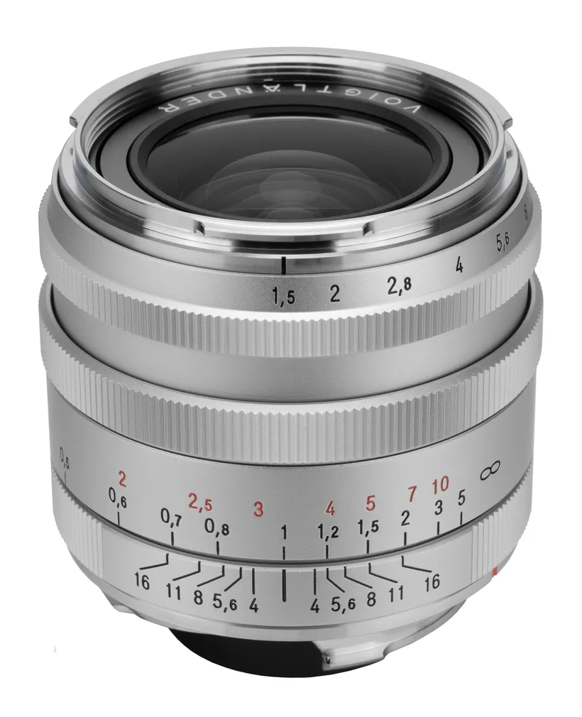 Obiektyw Voigtlander Nokton I Vintage Line 28 mm f/1,5 do Leica M - srebrny