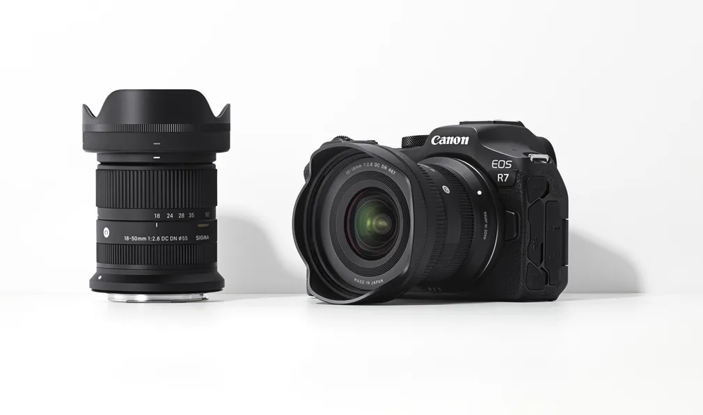 Sigma 18-50 mm F/2.8 Canon RF DC DN Sigma 18-50 mm F/2.8 Canon RF DC DN