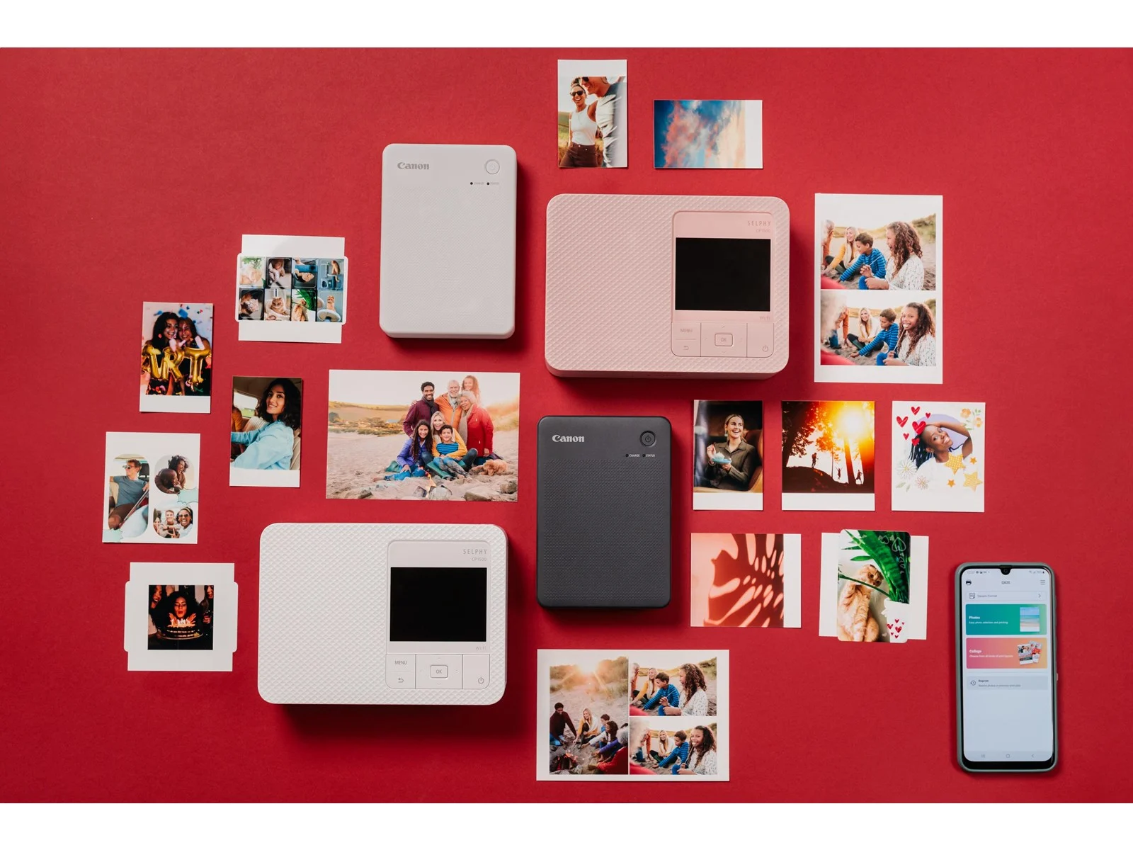 SELPHY SQUARE QX20 Sand White SELPHY SQUARE QX20 Sand White
