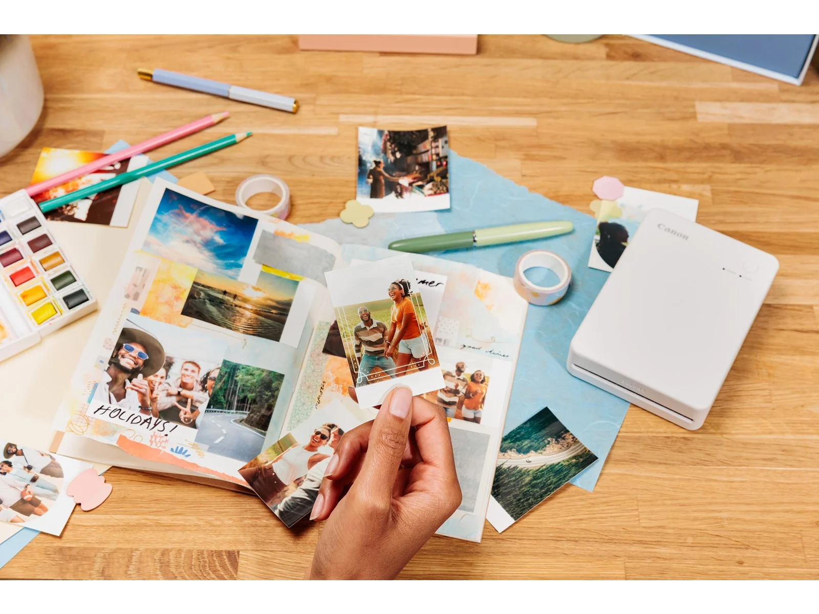 SELPHY SQUARE QX20 Sand White SELPHY SQUARE QX20 Sand White
