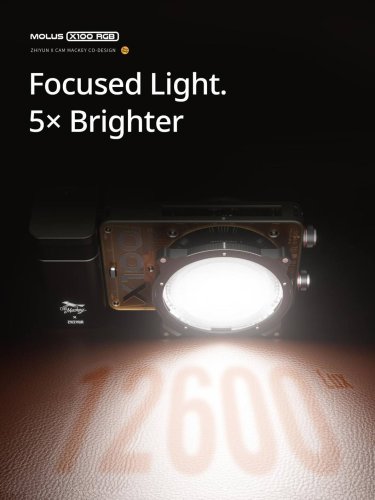 Zhiyun X100RGB Pro COB Light
