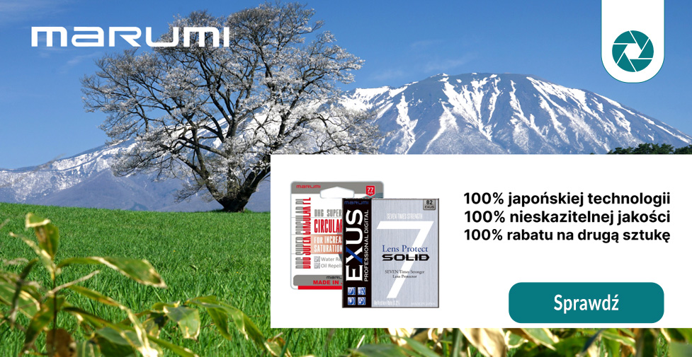 Filtry Marumi – drugi w zestawie za 1zł