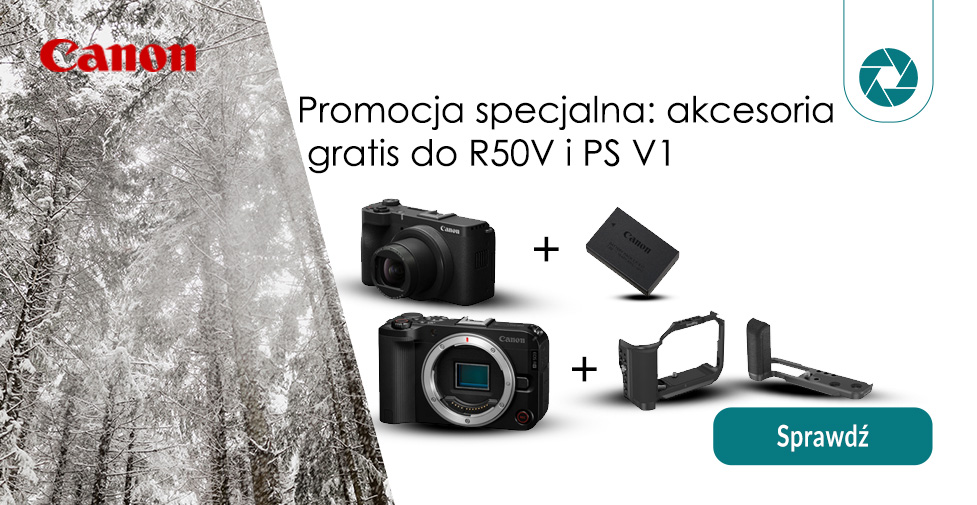 Promocja – gratisowe akcesoria do R50V i PS V1