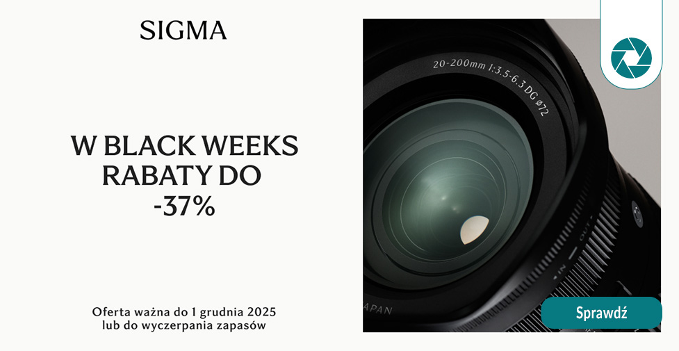 Black Week Sigma – rabaty do 37% Black Week Sigma – rabaty do 37%