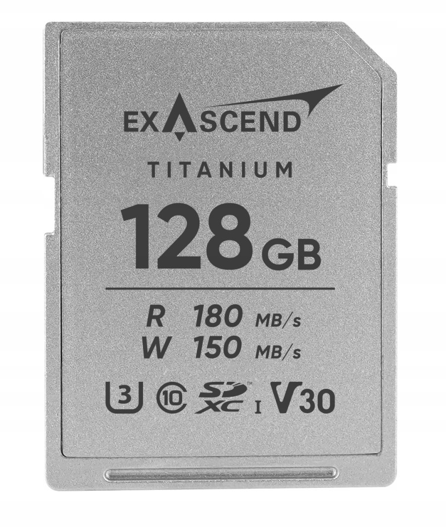 Karta pamięci Exascend Titanium UHS-I V30 128GB