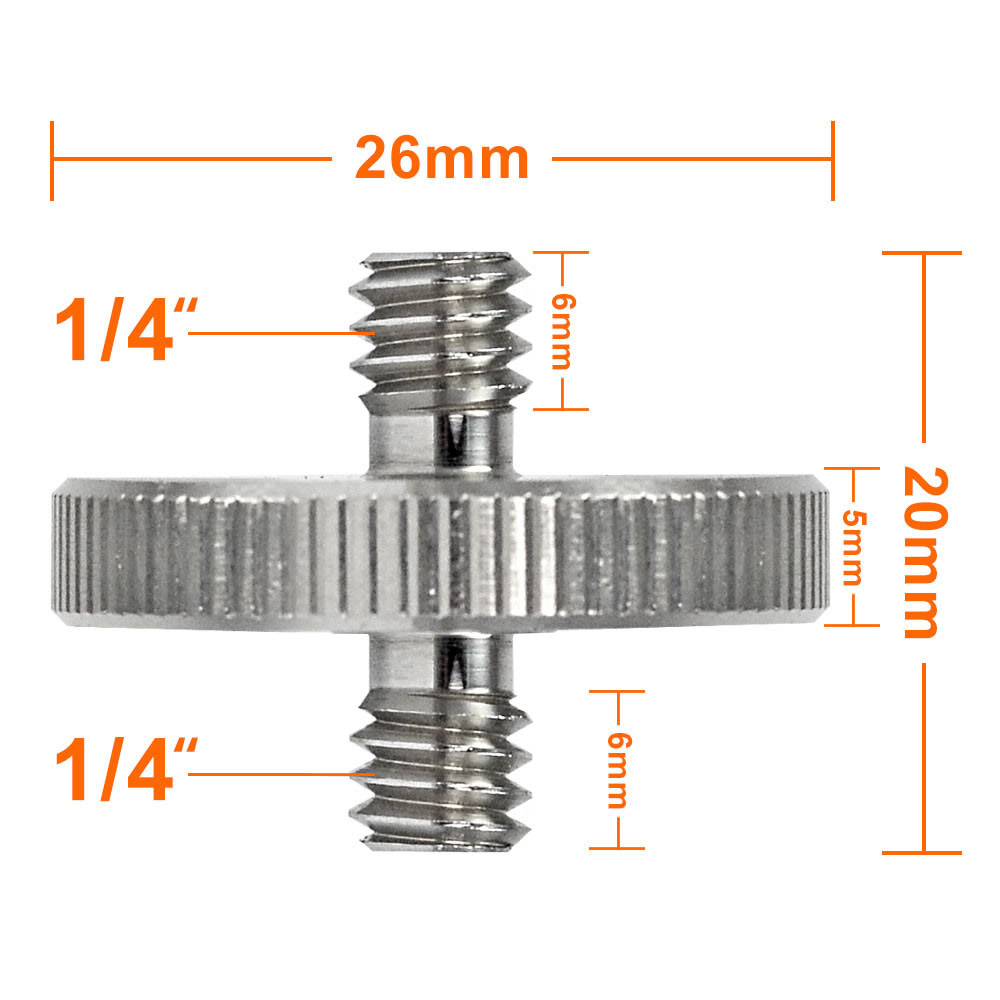 Zastosowanie śruby dwustronnej GlareOne w foto-wideo