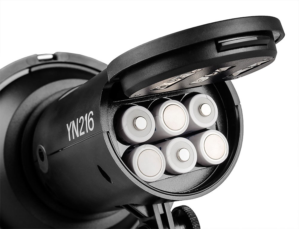Yongnuo YN216-WB montaż zimna stopka gwint 1/4