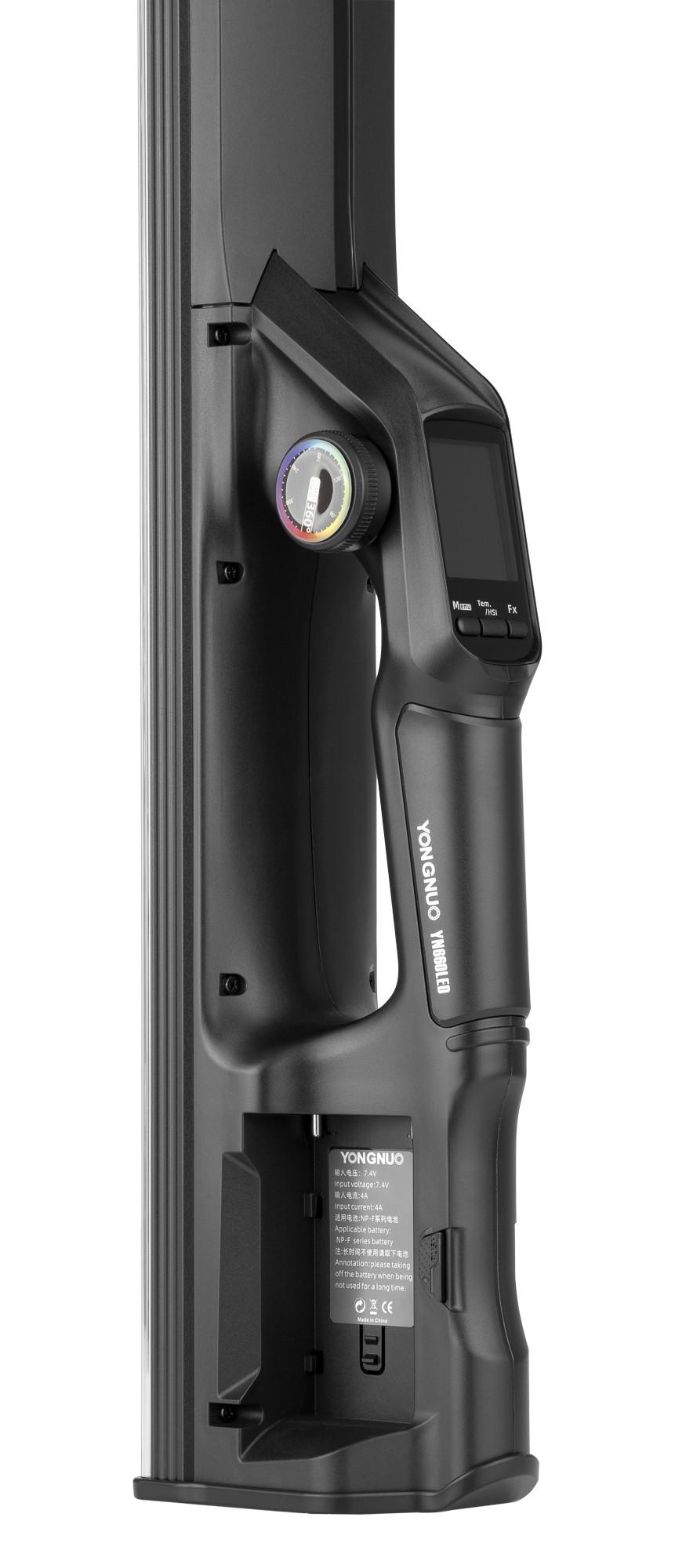 Yongnuo YN660LED temperatura barwowa 2000K 9900K RGB HSI