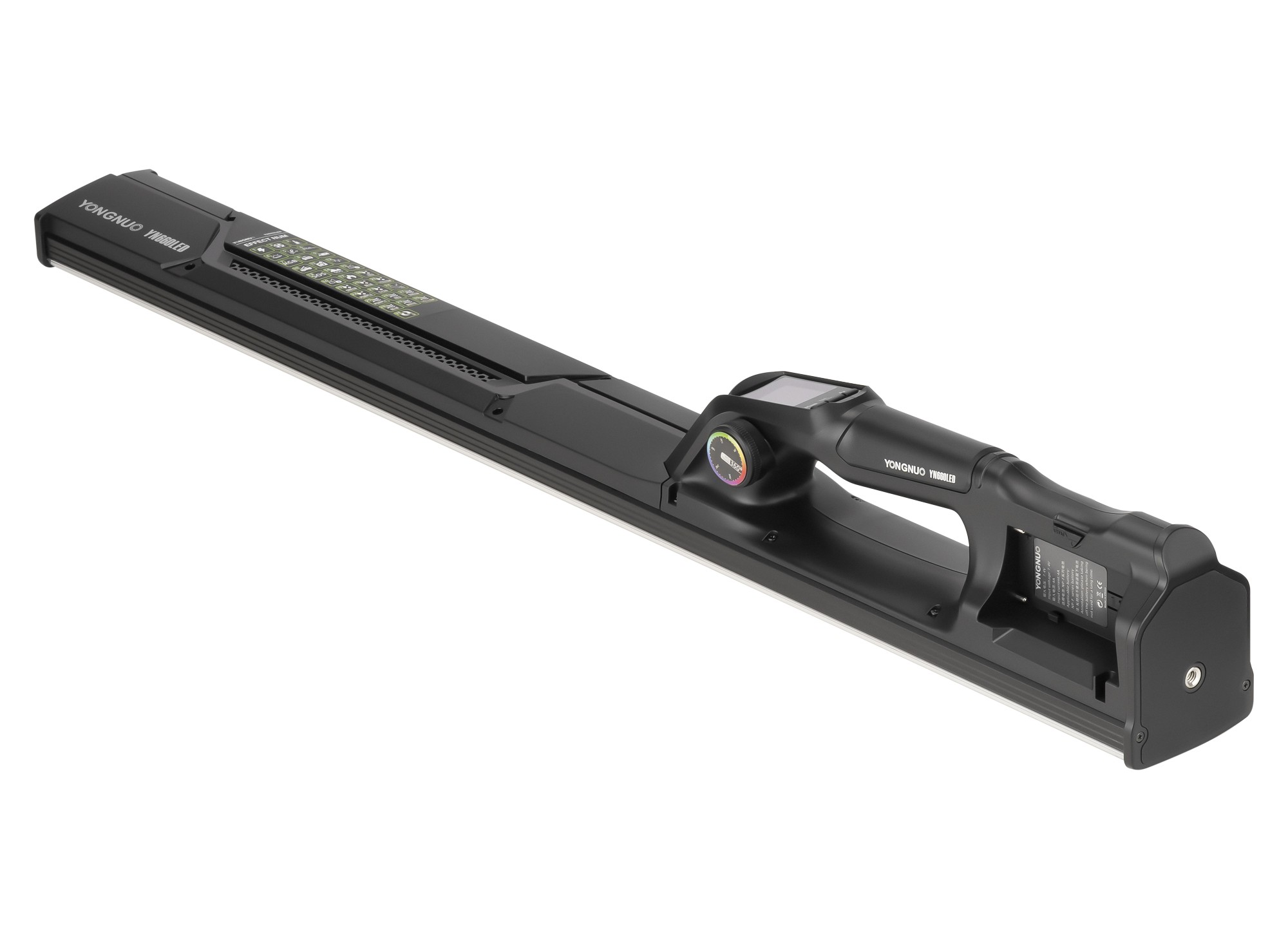 Ergonomiczny uchwyt Yongnuo YN660LED ekran pokrętło