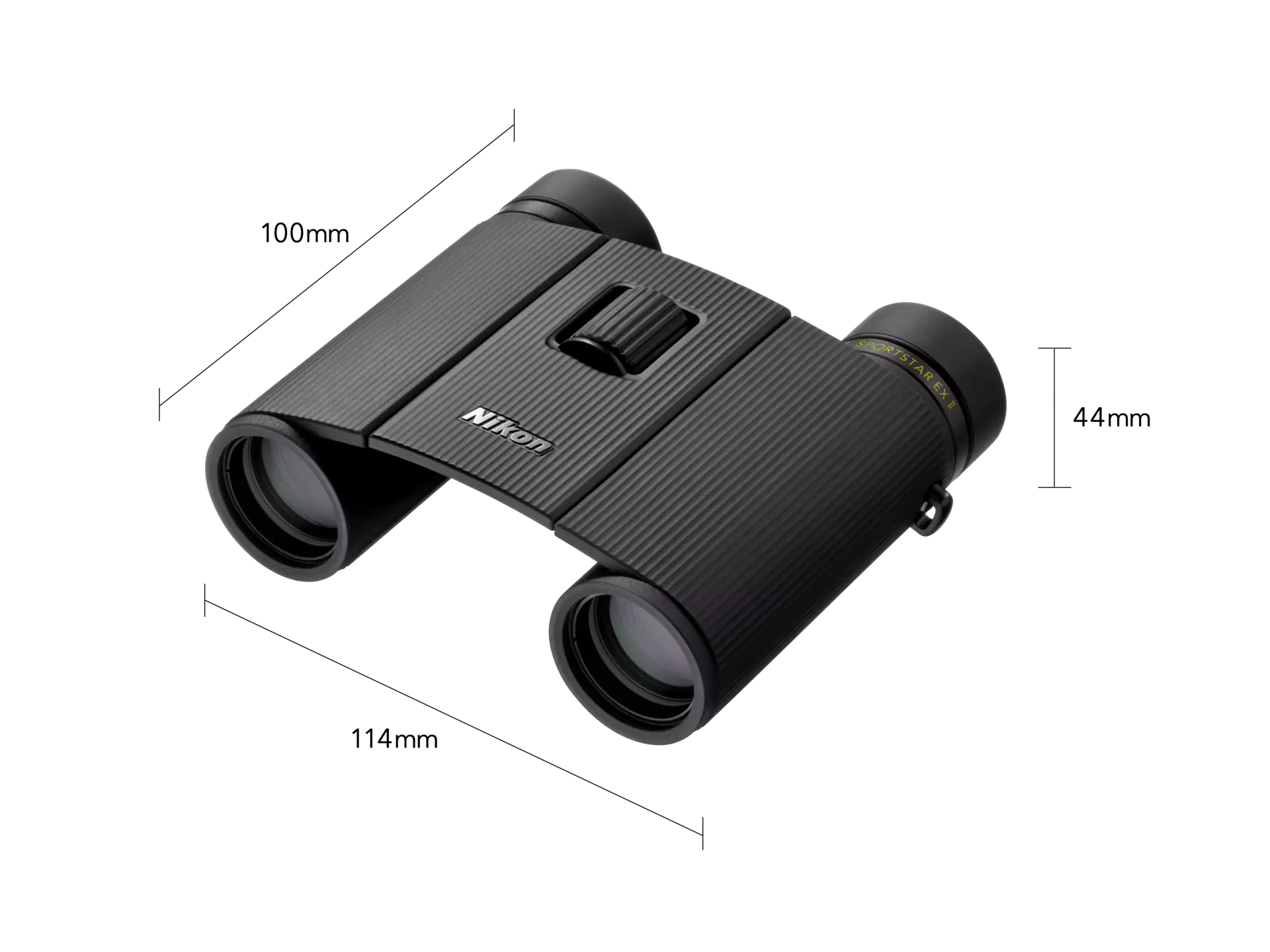 Nikon SPORTSTAR EX II 8x25 – kompaktowa konstrukcja Nikon SPORTSTAR EX II 8x25 – kompaktowa konstrukcja