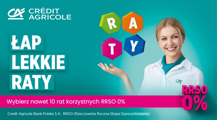 Raty 0% Agricole