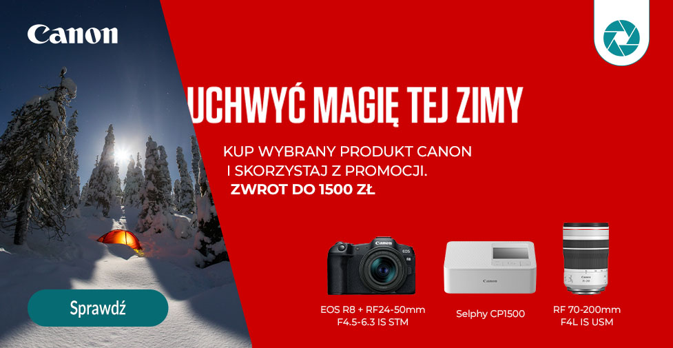 Canon Promocja CASHBACK