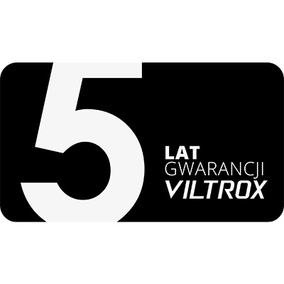 5 - lat gwarancji viltrox