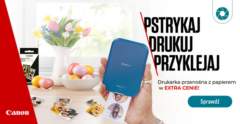Canon Print - Kup drukarke Zoemini 2 w tym papier w ekstra cenie