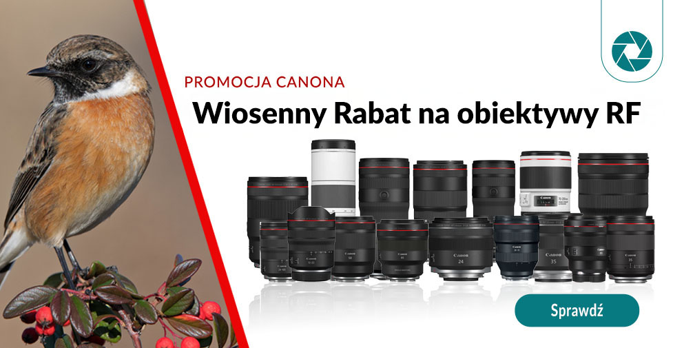 Canon - Wiosenny CASHBACK na obiektywy RF