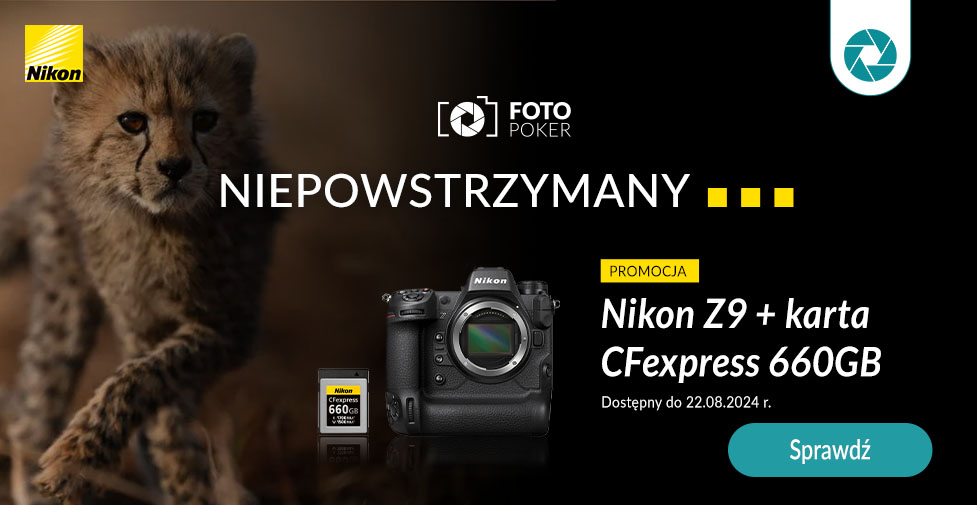 Nikon Z9 + karta 660gb