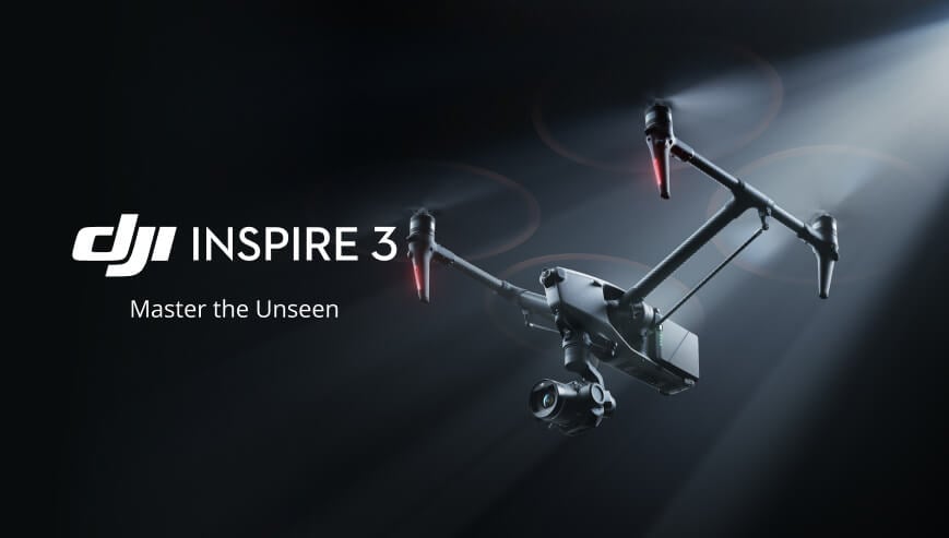 DJI Inspire 3 Master the Unseen