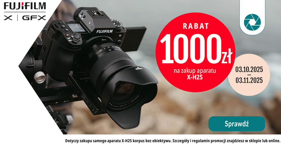 Rabat 10% na dowolny obiektyw FUJINON XF przy zakupie aparatu  X-E5