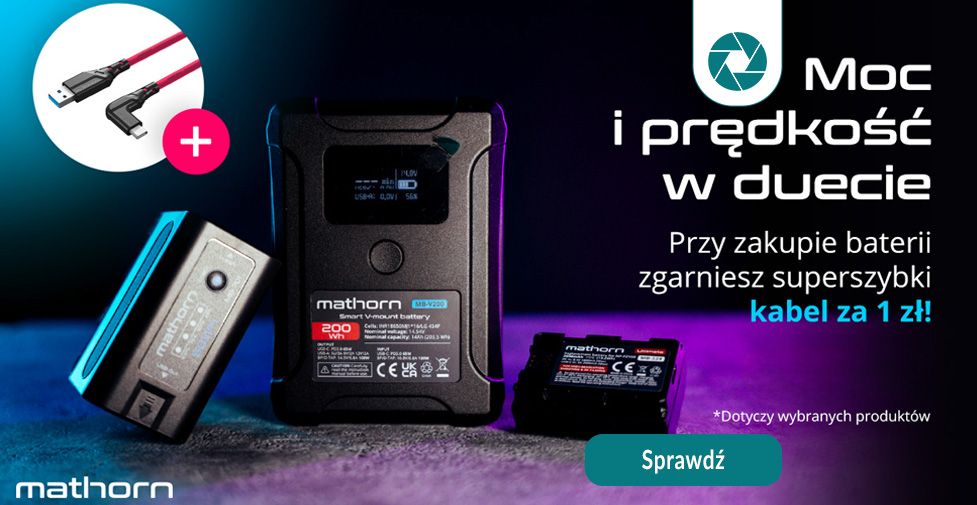 Kup baterię, zgarnij kabel za 1 zł – tylko z Mathorn! Kup baterię, zgarnij kabel za 1 zł – tylko z Mathorn!