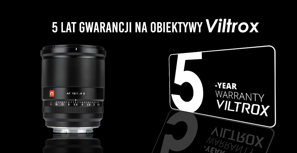 Viltrox 5 lat gwarancji