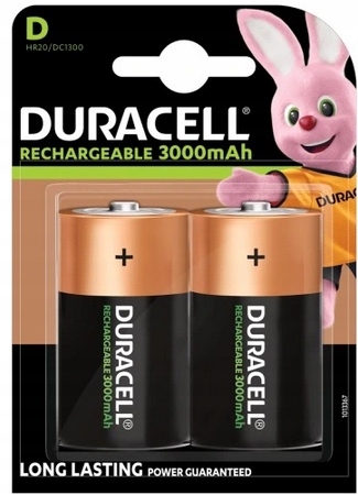 Duracell Akumulatory R20 NiMH