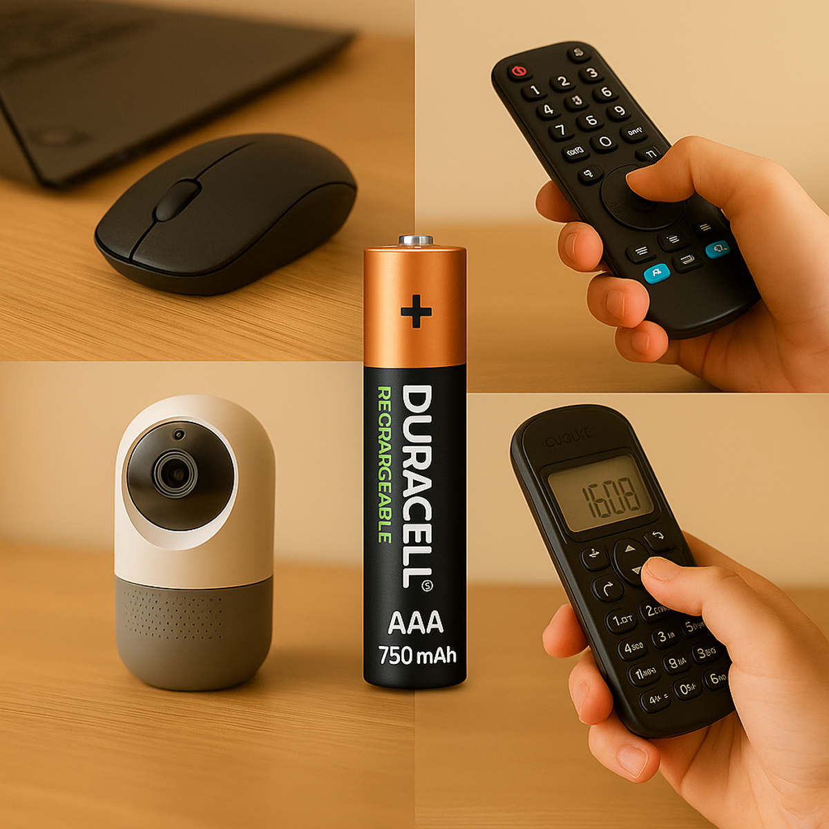 Akumulator Duracell AAA HR3 pojemność 750 mAh 4 szt. Akumulator Duracell AAA HR3 pojemność 750 mAh 4 szt.