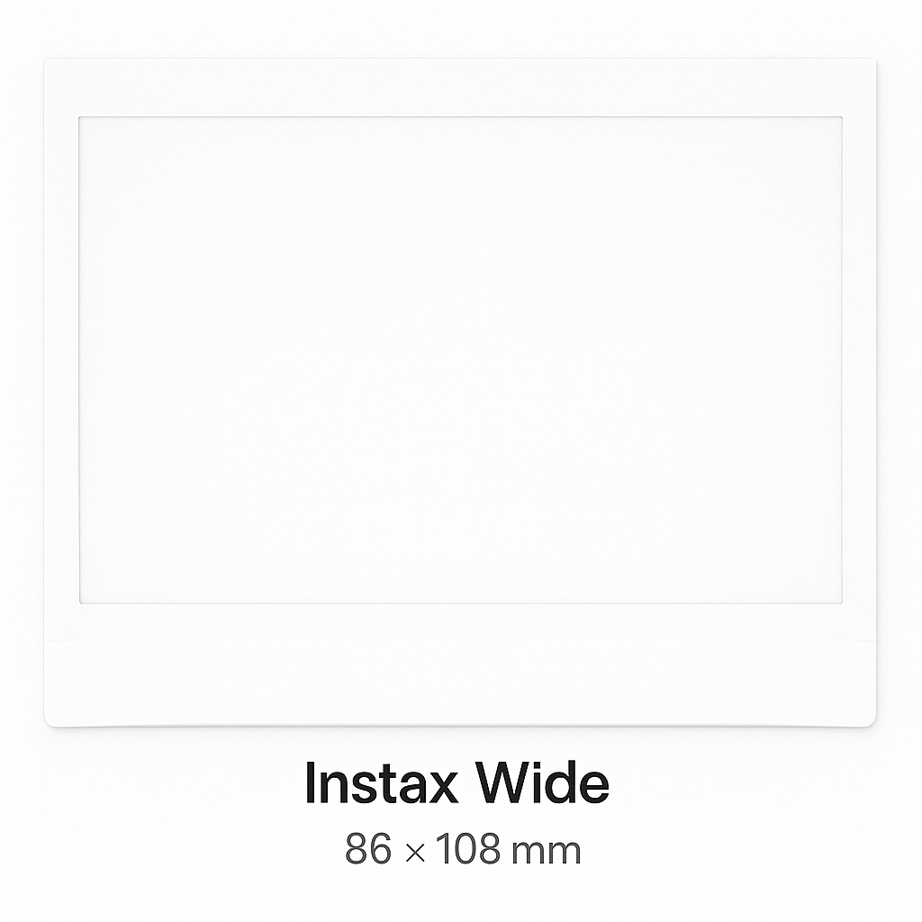 Kompatybilność z aparatami i drukarką Instax Wide