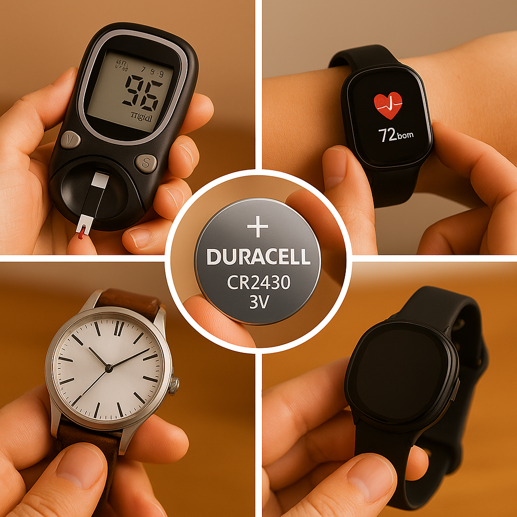 Litowe Baterie Specjalistyczne Duracell CR2430 2 szt. Litowe Baterie Specjalistyczne Duracell CR2430 2 szt.