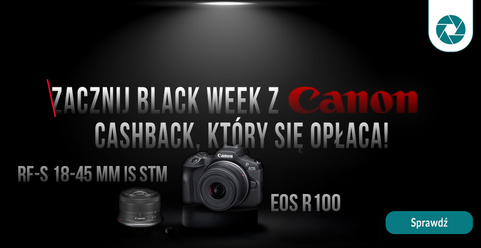 Black Week z Canon – cashback na EOS R100