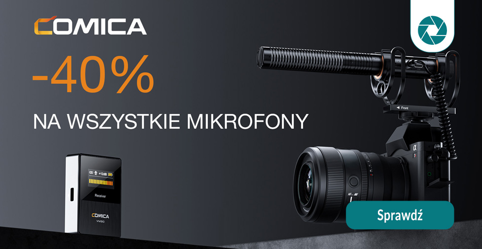 „Comica | Promocja – rabat 40%” „Comica | Promocja – rabat 40%”