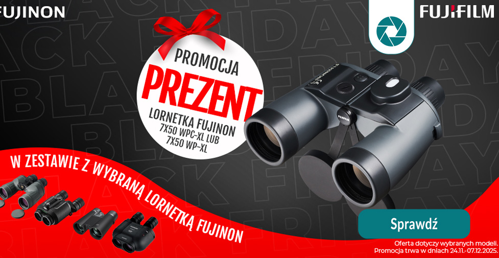 Super oferta! Gratis za 1 zł do lornetek Fujinon