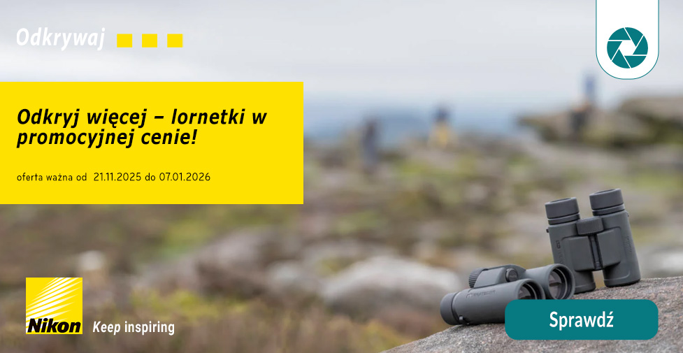 Lornetki Nikon w promocyjnych cenach