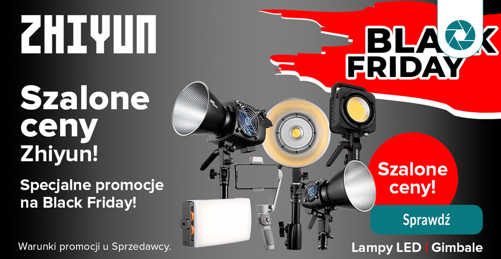 Mega promocja Zhiyun na Black Friday!