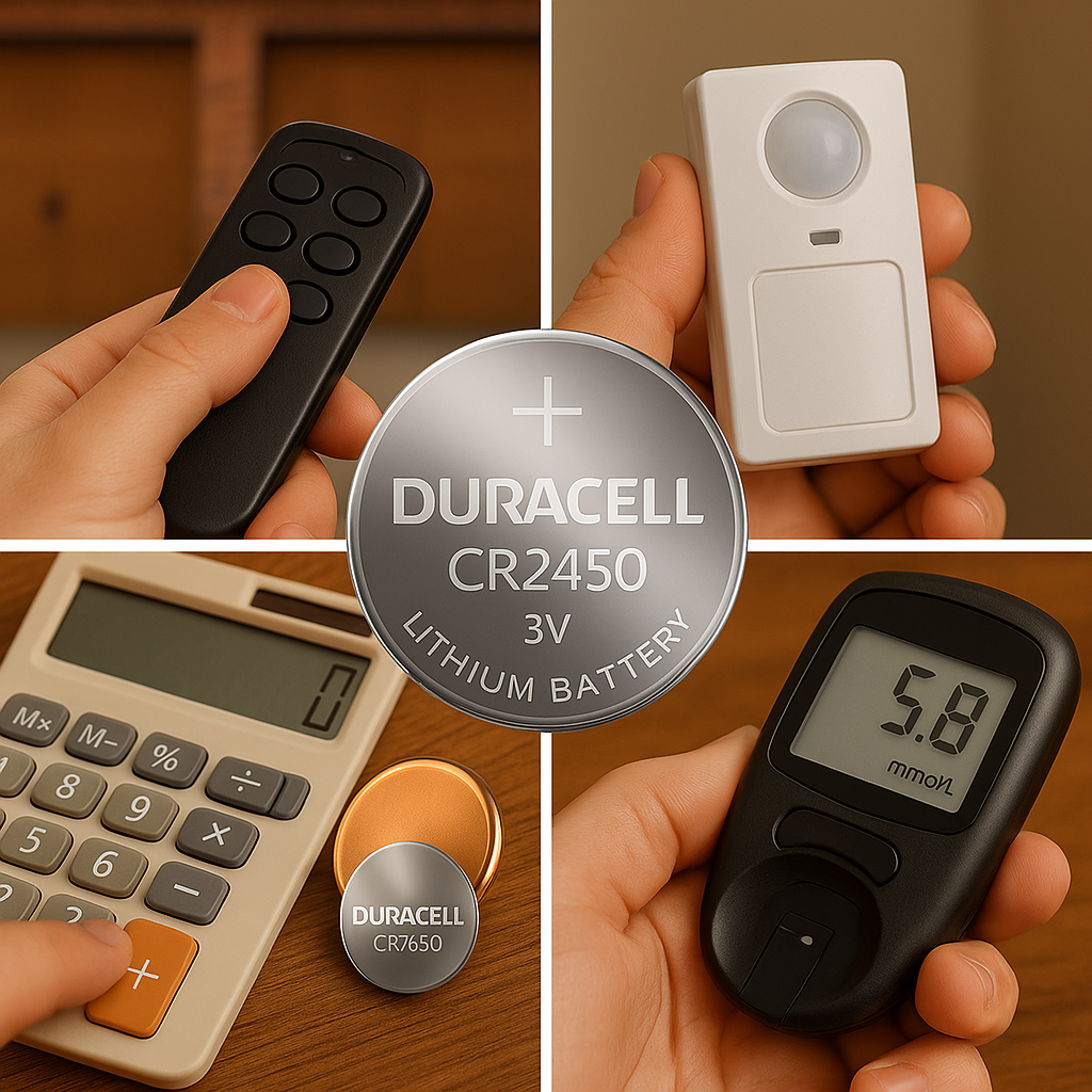 Duracell CR2450 – Litowe Baterie Specjalistyczne 3V (2 szt.) | Długotrwała energia