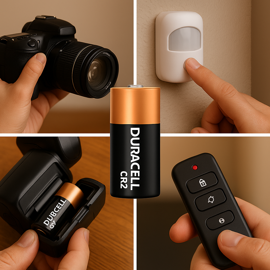 Litowe Baterie Specjalistyczne Duracell CR2 2 szt.