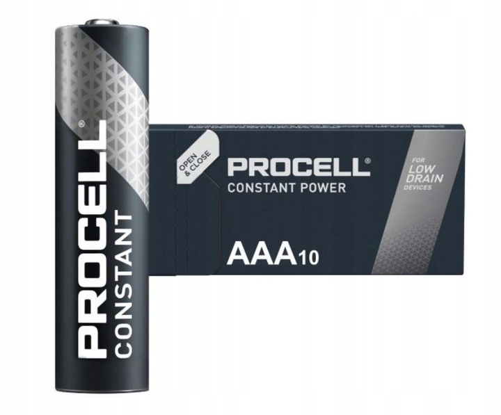 Profesjonalne zastosowania baterii Procell AAA