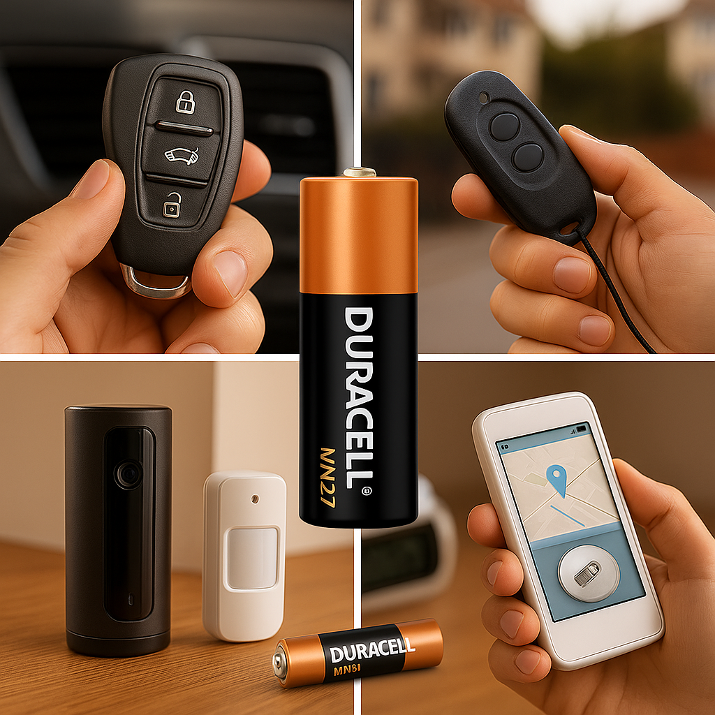 Alkaliczne Baterie Specjalistyczne Duracell MN27 1 szt. Alkaliczne Baterie Specjalistyczne Duracell MN27 1 szt.