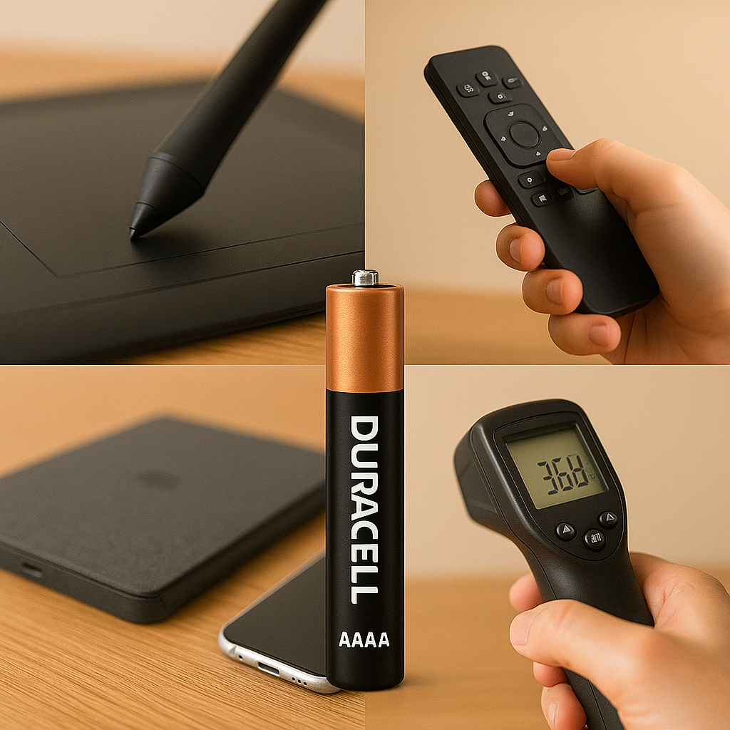 Alkaliczne Baterie Specjalistyczne Duracell AAAA / MX2500 / LR61 2 szt. Alkaliczne Baterie Specjalistyczne Duracell AAAA / MX2500 / LR61 2 szt.