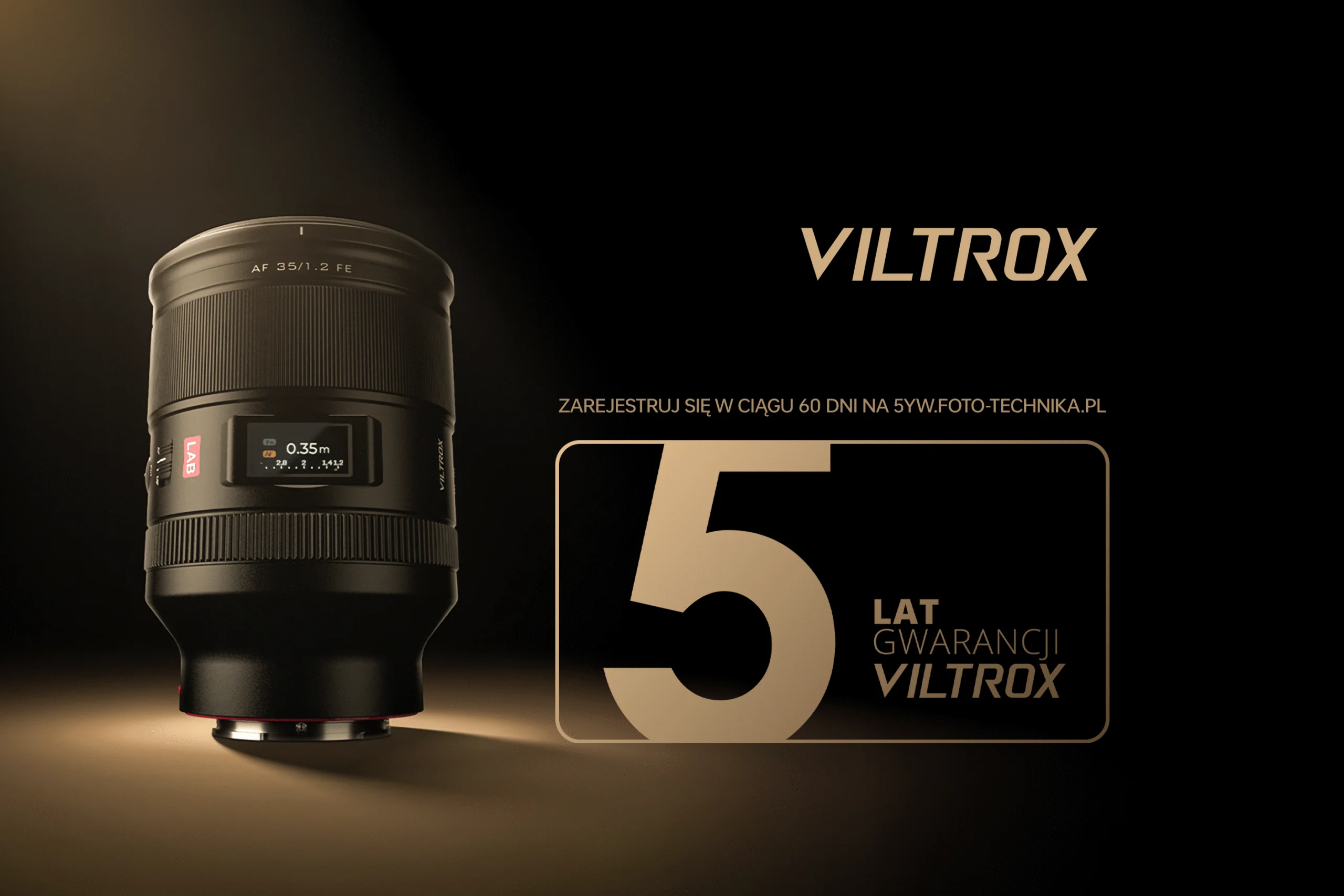 Viltrox 5 lat gwarancji Viltrox 5 lat gwarancji